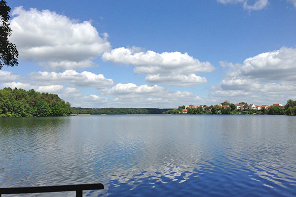 bestes Wetter am See in Strausberg